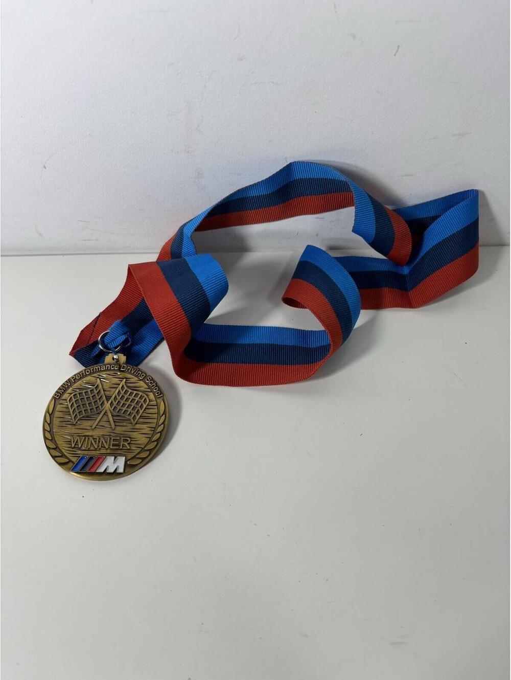 BMW M Performance Driving School GOLD Winner Medal (Rare) PERFECT CONDITION!
